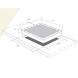 Bếp 2 từ Canzy CZ 52I - Made in China