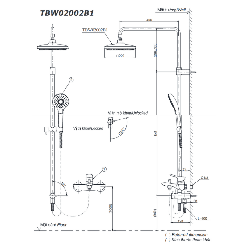 Sen Cây ToTo TBW02002B1/TBG02302V/TBW02017A – ảnh 2
