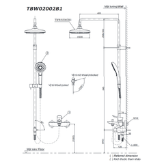 Sen Cây ToTo TBW02002B1/TBG02302V/TBW02017A ảnh 2