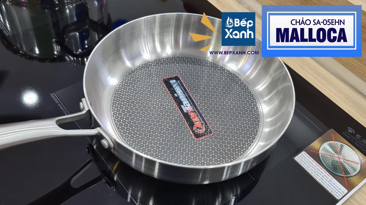 Chảo chống dính Malloca SA-05EHN - Dùng chảo chống dính Malloca SA-05EHN trên bếp từ Chảo chống dính Malloca SA-05EHN - Dùng chảo chống dính Malloca SA-05EHN trên bếp từ