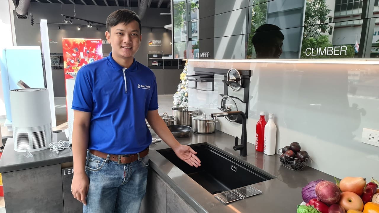 Chậu đá Hafele HS20-GED1S80 / Màu đen, Mã số: 570.30.300 – ảnh 6