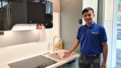 Chậu đá Hafele HS19-GEN1S60 / Màu kem, Mã số: 570.35.430 ảnh 5