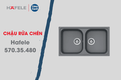 Chậu đá Hafele HS19-GEN2R90 Màu xám, Mã số: 570.35.580 ảnh 3