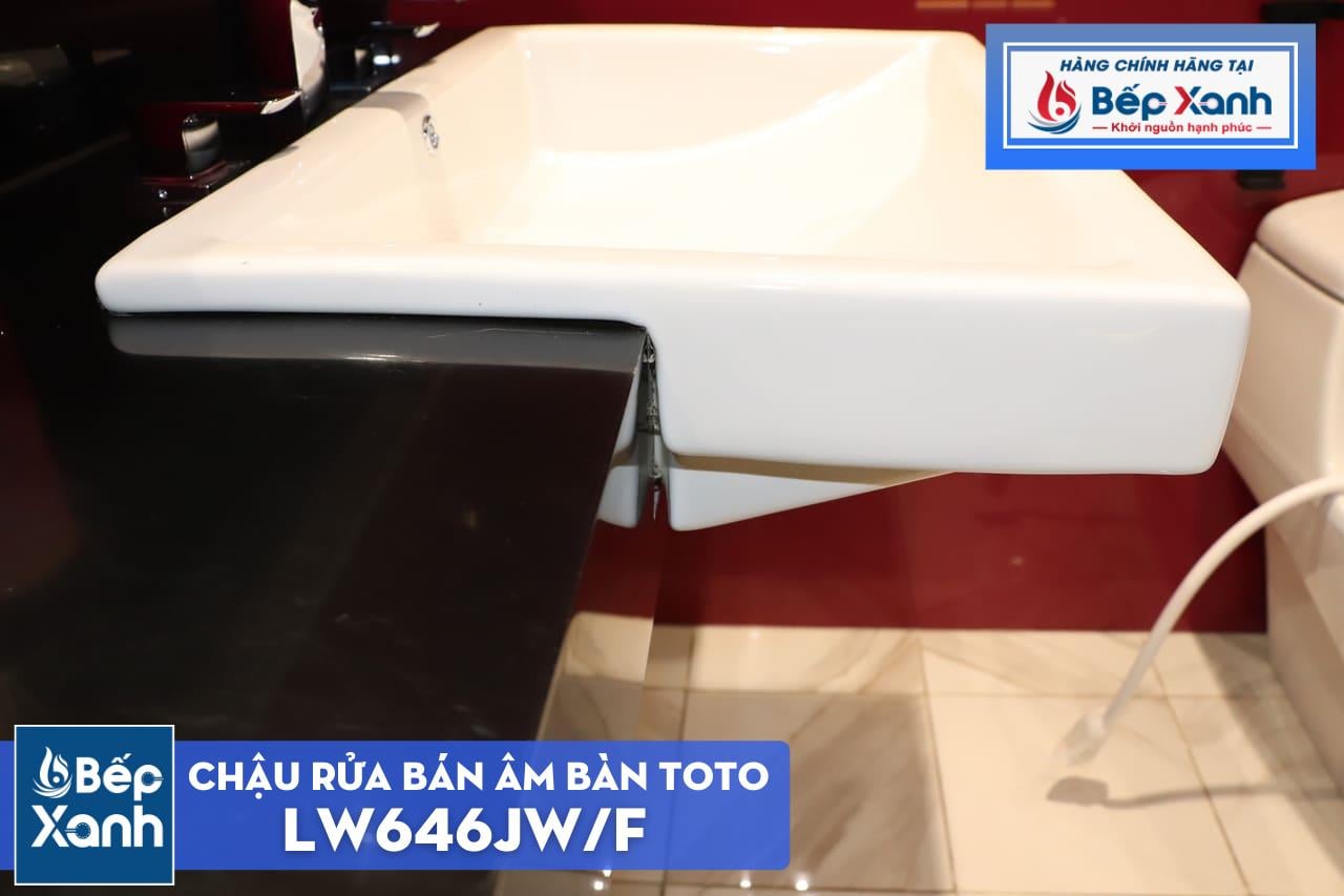 Chậu Rửa Bán Âm Bàn ToTo LW646JW/F – ảnh 6