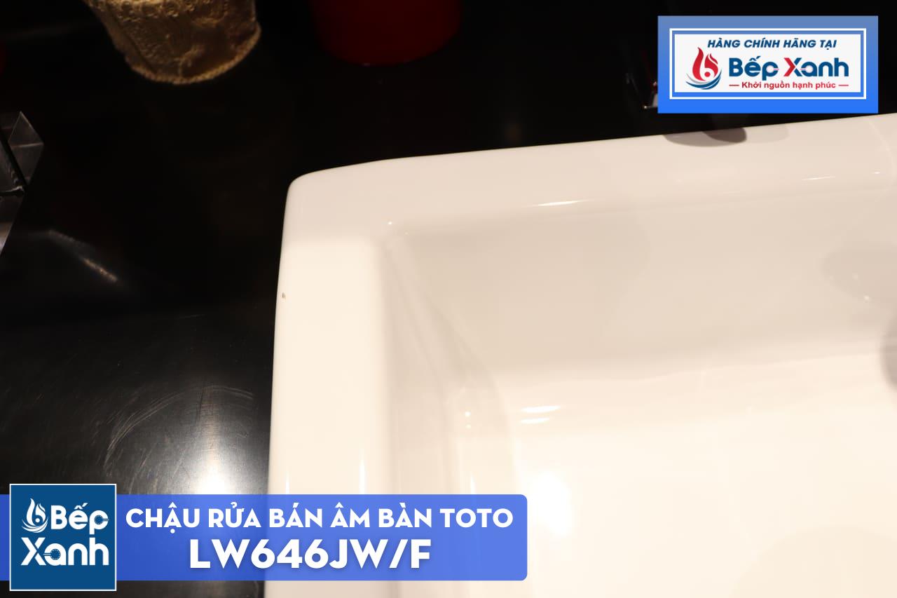 Chậu Rửa Bán Âm Bàn ToTo LW646JW/F – ảnh 7