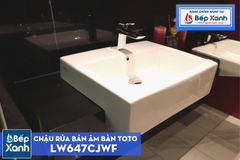 Chậu Rửa Bán Âm Bàn ToTo LW647CJWF ảnh 3