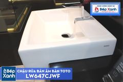 Chậu Rửa Bán Âm Bàn ToTo LW647CJWF ảnh 6