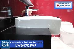 Chậu Rửa Bán Âm Bàn ToTo LW647CJWF ảnh 10