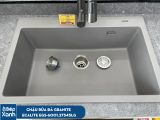 Chậu rửa chén đá Granite 1 hộc lớn 1A-Series Ecalite EGS-6001.27545LG