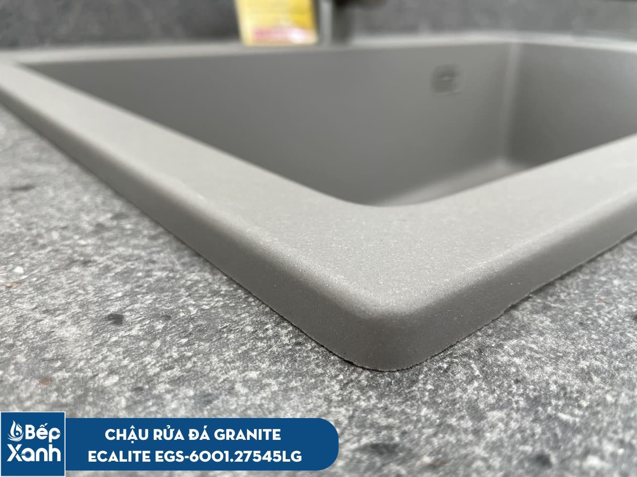 Chậu rửa chén đá Granite 1 hộc lớn 1A-Series Ecalite EGS-6001.27545LG – ảnh 8