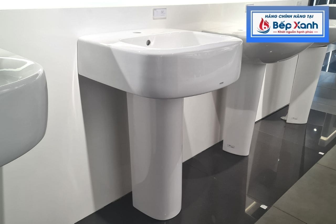 Chậu Rửa Chân Dài ToTo LPT767C – ảnh 4