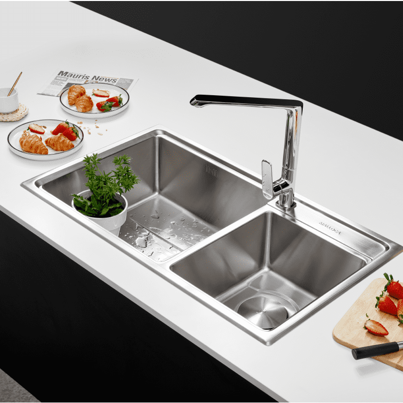 Chậu rửa chén Inox Malloca MS 5082W – ảnh 7
