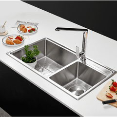 Chậu rửa chén Inox Malloca MS 5082W ảnh 7