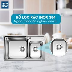 Chậu rửa chén Blanco – LEMIS XL 8-IF 570.27.189 ảnh 9