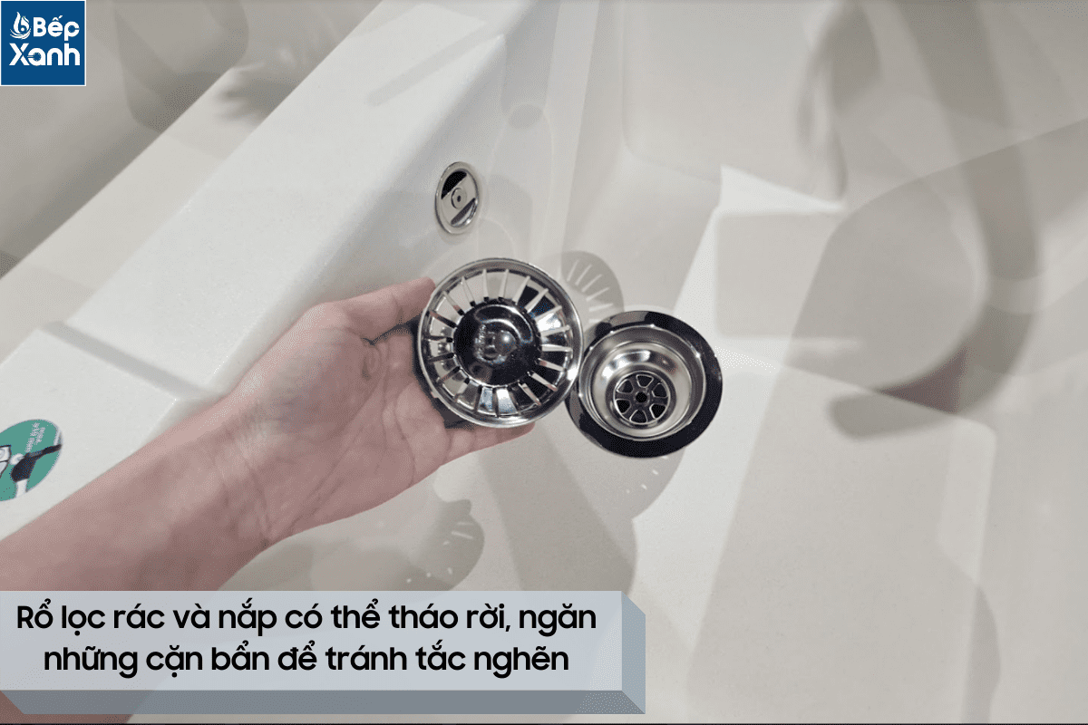 Chậu Rửa Chén Blancozia 9 Màu kem, Mã: 567.68.649 – ảnh 7