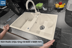 Chậu Rửa Chén Blancozia 9 Màu kem, Mã: 567.68.649 ảnh 9