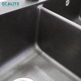 Chậu rửa đá đôi Granite 2A-Series Ecalite EGS-6006.8651B