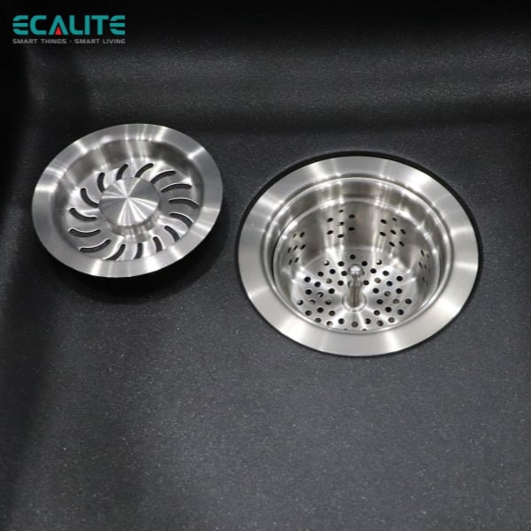 Chậu rửa đá đôi Granite 2A-Series Ecalite EGS-6006.8651B – ảnh 6