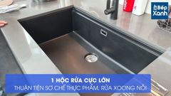 Chậu đá Hafele HS20-GED1S80 / Màu đen, Mã số: 570.30.300 ảnh 9