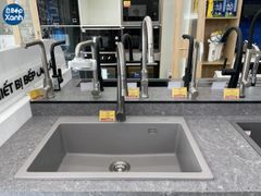 Chậu rửa chén đá Granite 1 hộc lớn 1A-Series Ecalite EGS-6001.27545LG ảnh 4