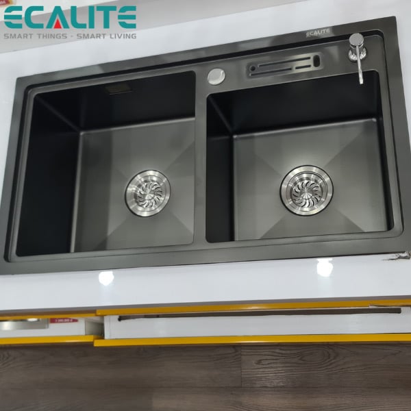 Chậu rửa chén Vision Manual Sink Ecalite ESD-8245HB – ảnh 4