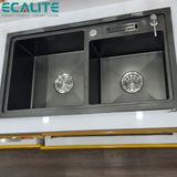 Chậu rửa chén Vision Manual Sink Ecalite ESD-8245HB
