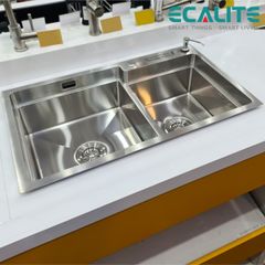 Chậu rửa chén Vision Manual Sink Ecalite ESD-8248HS ảnh 3