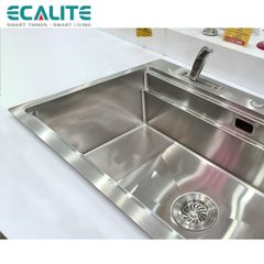 Chậu rửa chén 1 hộc lớn Vision Manual Sink Ecalite ESD-8250HS ảnh 5