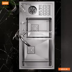 Chậu rửa chén Garis MS22.96 - Có máy rửa cốc ảnh 3