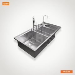 Chậu rửa chén Garis MS22.96 - Có máy rửa cốc ảnh 2