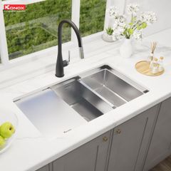 Chậu rửa chén Konox KN8146SU Dekor ảnh 3