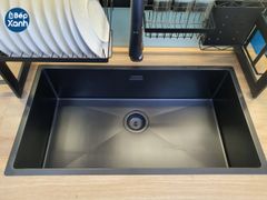 Chậu rửa chén 1 hộc lớn Lusor Manual Sink Ecalite ESL-7845OVD ảnh 5