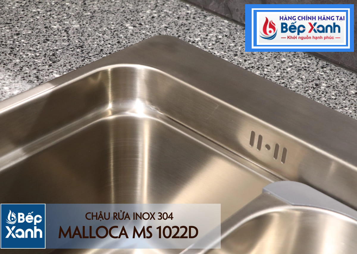 Chậu rửa chén Inox Malloca MS 1022D – ảnh 6