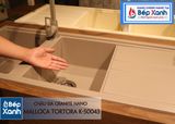 Chậu đá Malloca Tortora K-50043 / Màu đất / Phủ nano kháng khuẩn