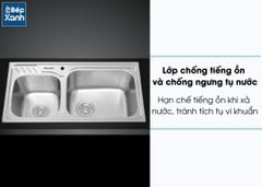 Chậu rửa chén Inox Malloca MS 1003 New ảnh 4