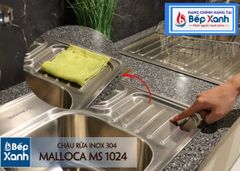 Chậu rửa chén Inox Malloca MS 1024 ảnh 5