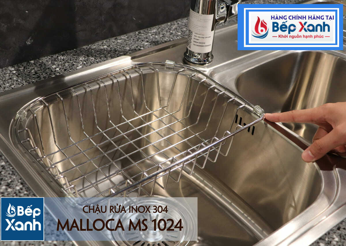 Chậu rửa chén Inox Malloca MS 1024 – ảnh 7