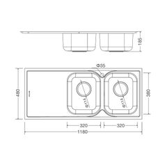 Chậu rửa chén Malloca MS 1026L ảnh 2