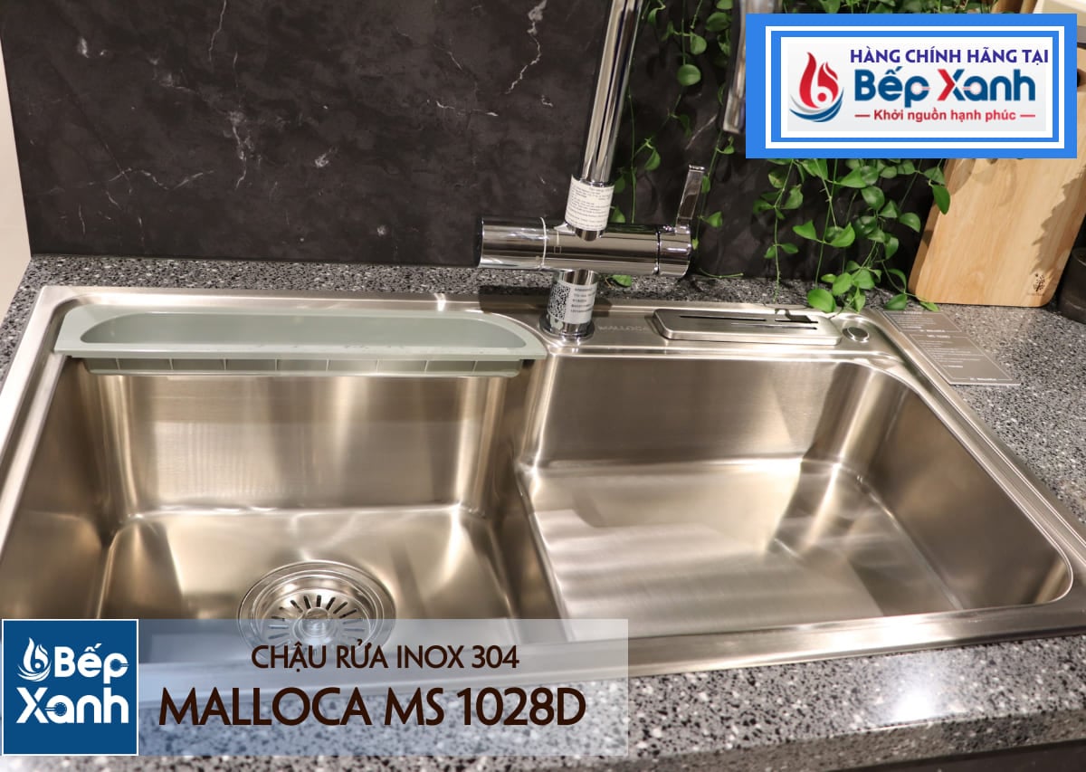 Chậu rửa chén Inox Malloca MS 1028D - Kích thước lắp đặt Chậu rửa chén Inox Malloca MS 1028D - Kích thước lắp đặt