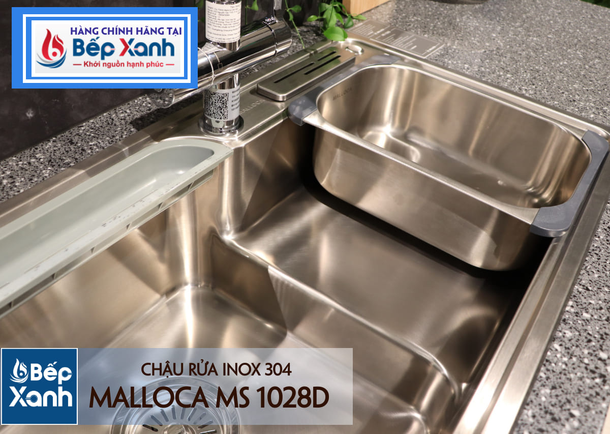 Chậu rửa chén Inox Malloca MS 1028D – ảnh 6