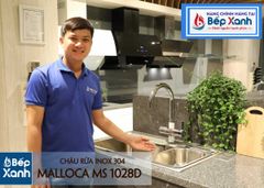 Chậu rửa chén Inox Malloca MS 1028D ảnh 4