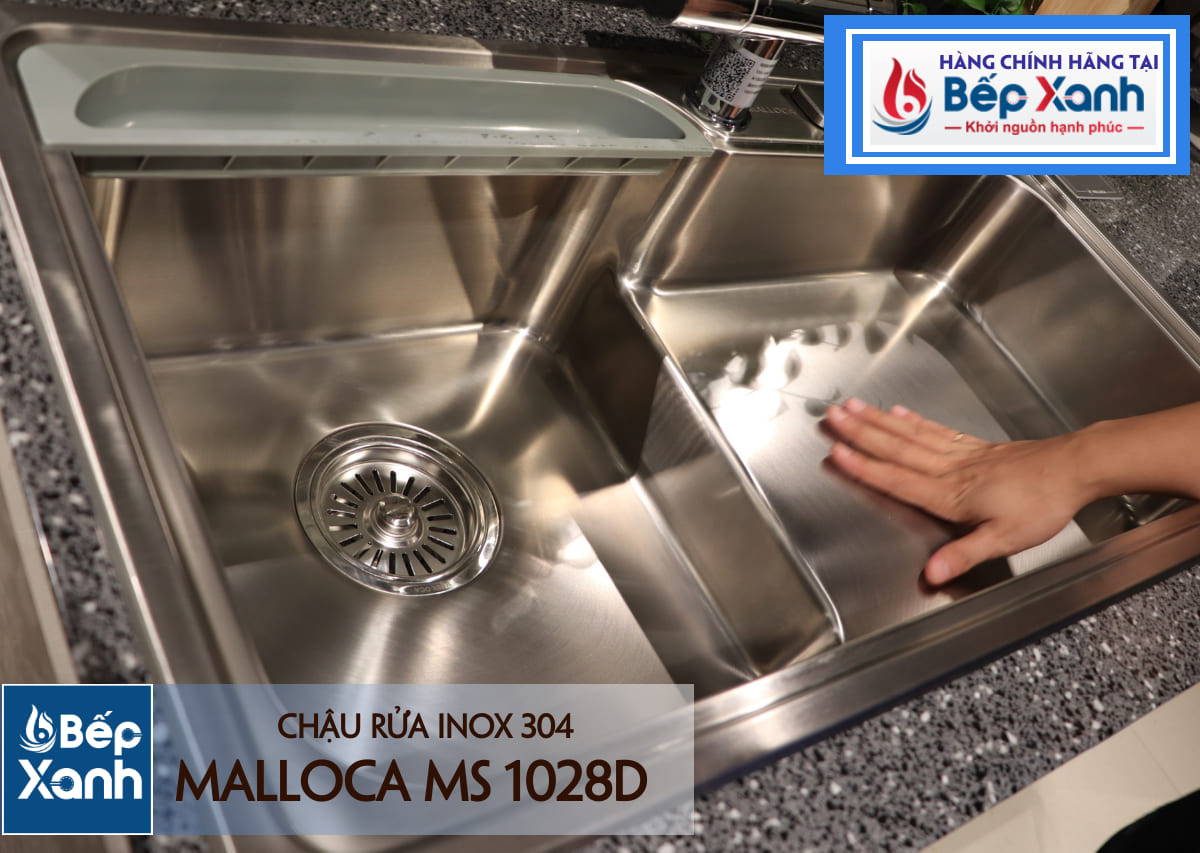Chậu rửa chén Inox Malloca MS 1028D – ảnh 8