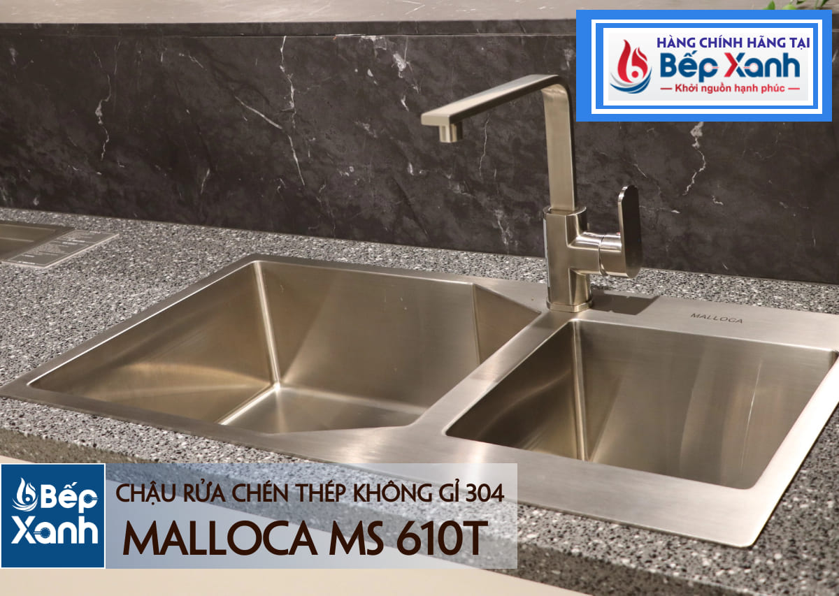 Chậu rửa chén Inox Malloca MS 610T - Lưu ý thi công chậu rửa chén Malloca MS 610T Chậu rửa chén Inox Malloca MS 610T - Lưu ý thi công chậu rửa chén Malloca MS 610T