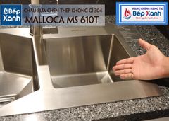 Chậu rửa chén Inox Malloca MS 610T ảnh 6