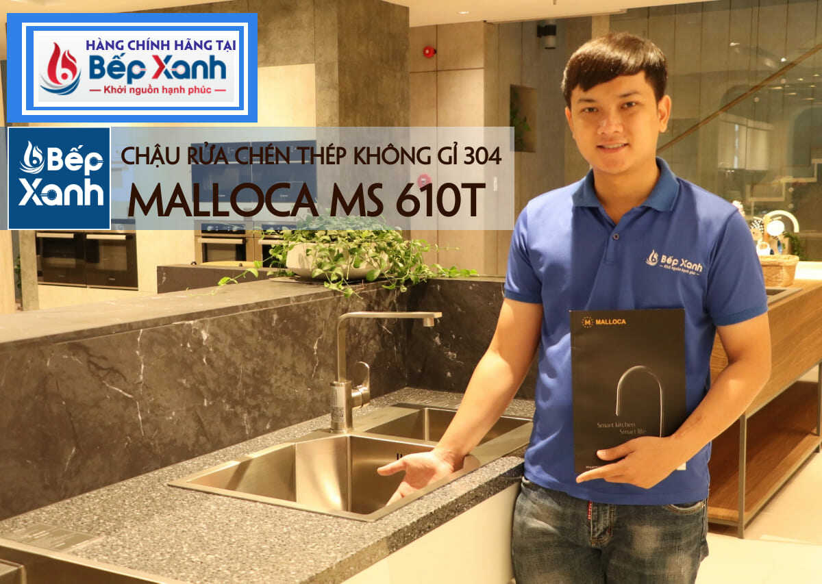 Chậu rửa chén Inox Malloca MS 610T - Thông số kỹ thuật MS 610T Chậu rửa chén Inox Malloca MS 610T - Thông số kỹ thuật MS 610T
