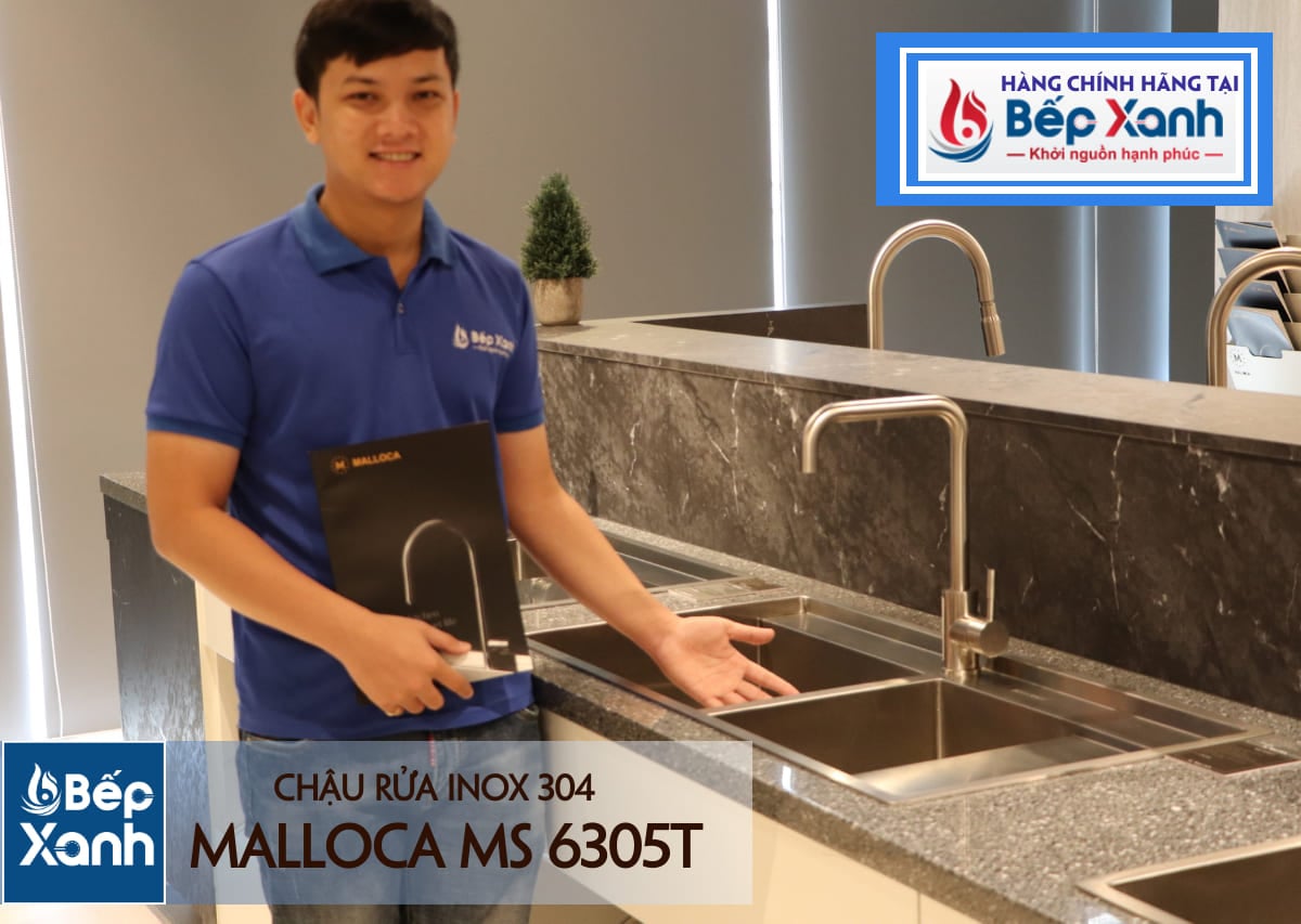 Chậu rửa chén Inox Malloca MS 6305T - Thông số lắp đặt chậu rửa chén Malloca MS 6305T Chậu rửa chén Inox Malloca MS 6305T - Thông số lắp đặt chậu rửa chén Malloca MS 6305T