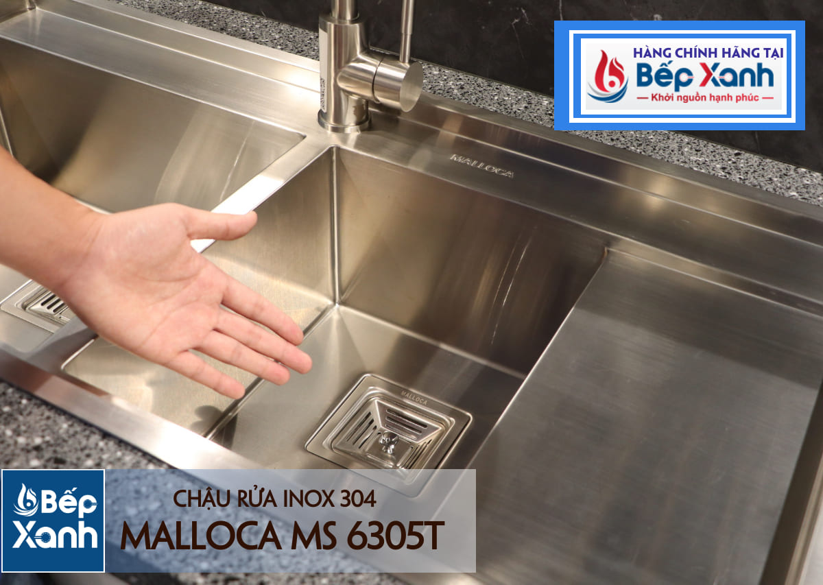Chậu rửa chén Inox Malloca MS 6305T – ảnh 8