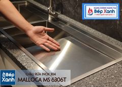 Chậu rửa chén Inox Malloca MS 6306T ảnh 5