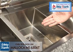 Chậu rửa chén Inox Malloca MS 6306T ảnh 7