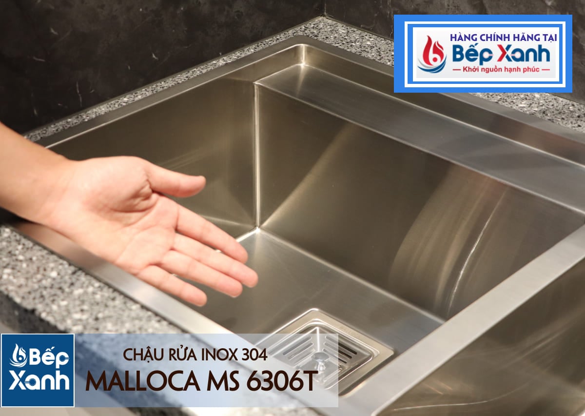 Chậu rửa chén Inox Malloca MS 6306T – ảnh 8